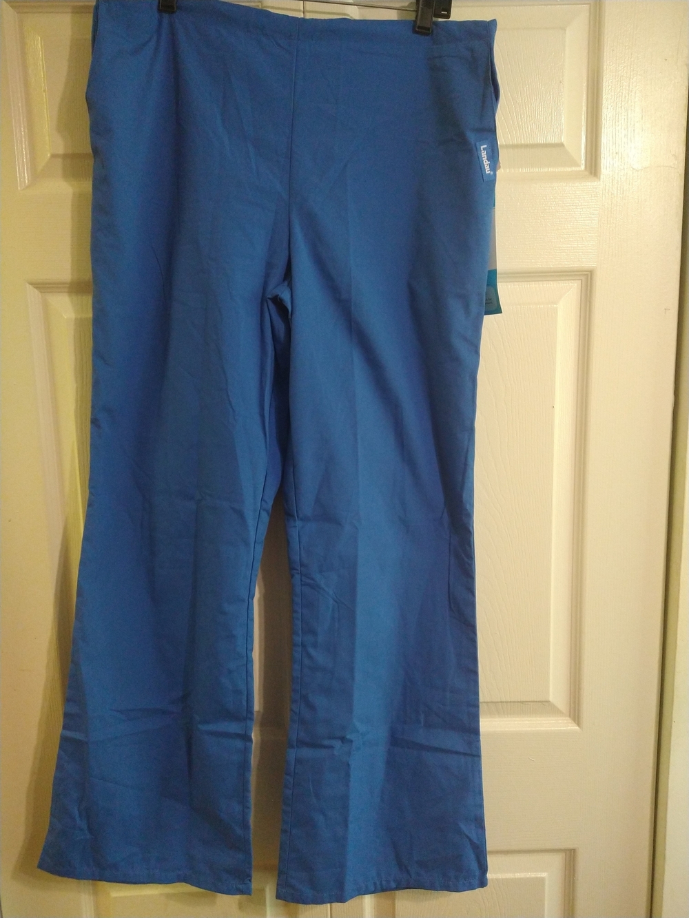 Women Blue Bottoms - Comfortable Pull-On Pants